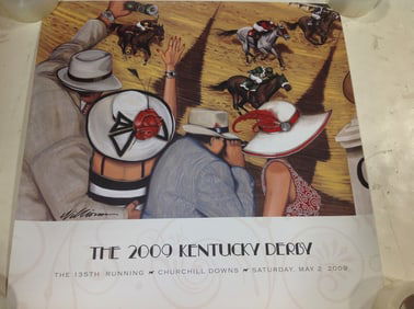 The 2009 Kentucky Derby Poster Print (24inx24in)