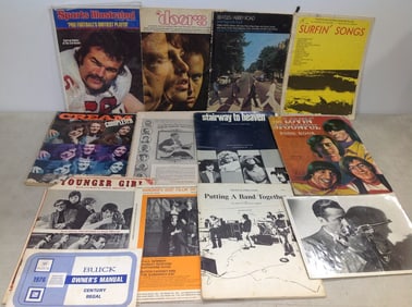 Vintage Music Magazines (The Beatkes, Cream Completed, and more)