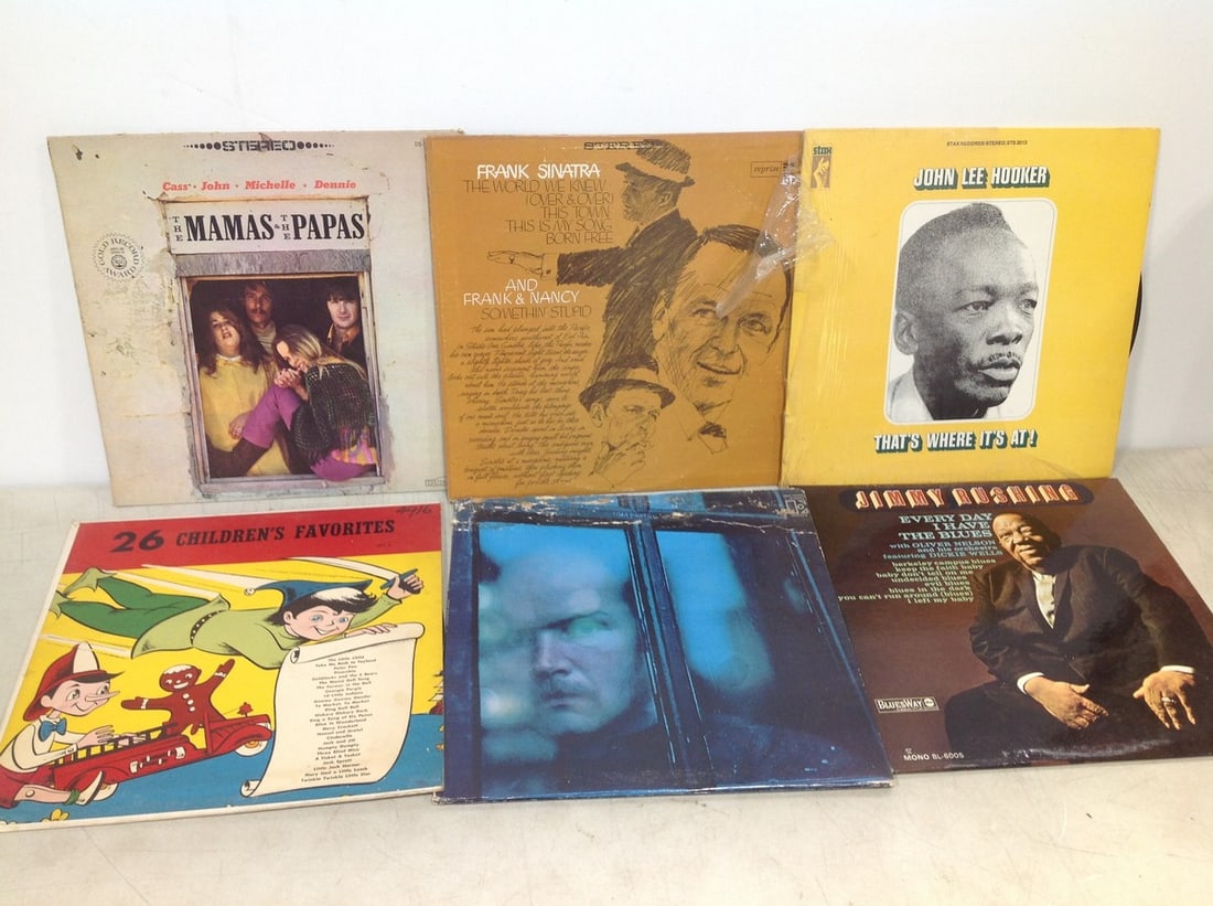 Vintage Records (Jimmy Rushing, John Lee Hooker, Frank Sinatra, and more) (1 of 1)