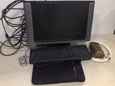 Compaq Monitor (WF1907) with Keyboard, and more