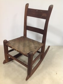 Vintage Kids Rocking Chair (23in Tall)
