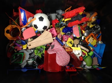 Various children's toys