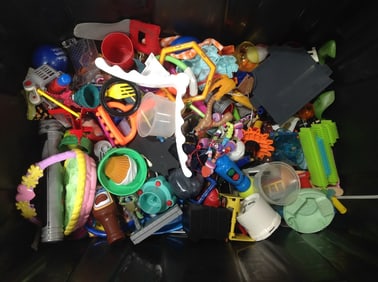 Various children's toys