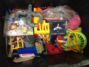 Various children's toys