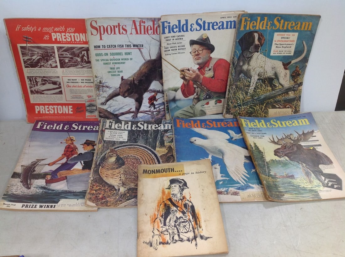 Vintage hunting magazines(Field & Stream, Sports Afield, and more) (1 of 1)