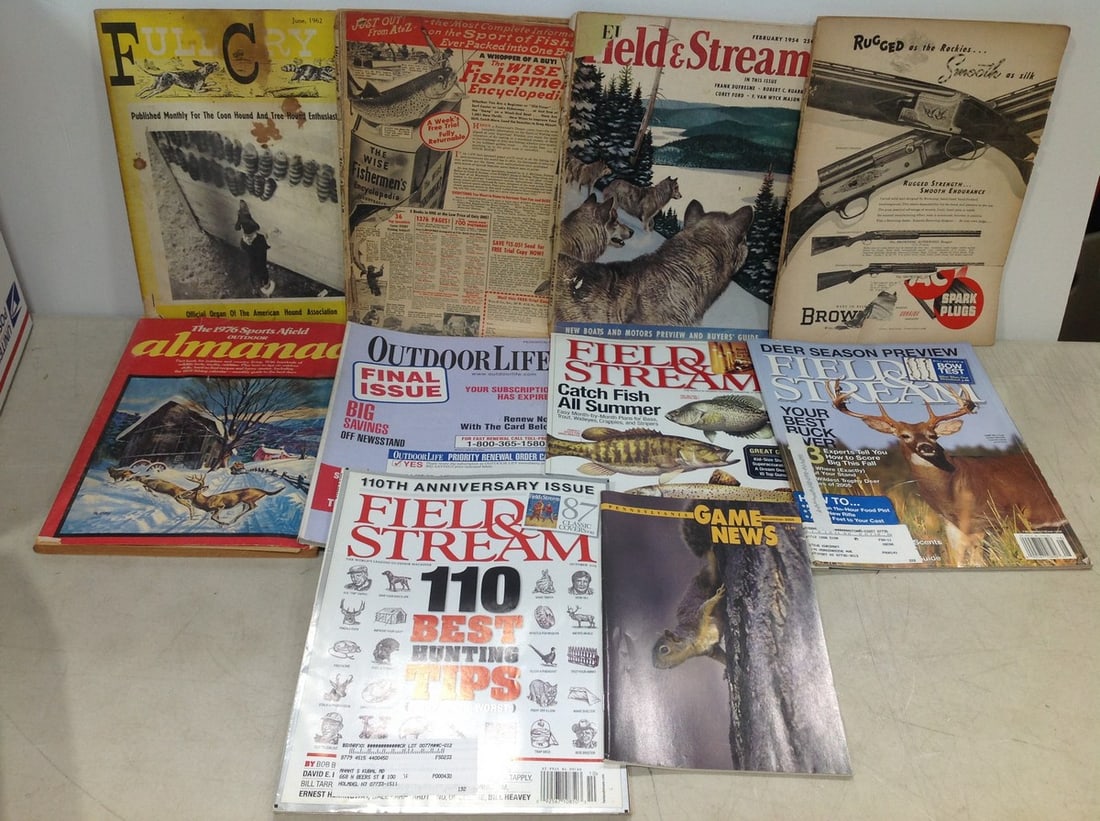 Vintage hunting magazines(Field & Stream, Outdoor Life, and more) (1 of 1)