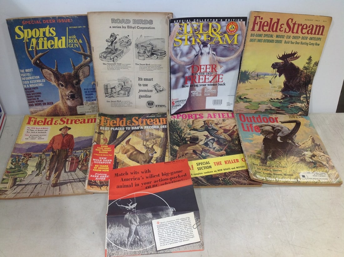 Vintage hunting magazines(Field & Stream, Sports Afield, and more) (1 of 1)
