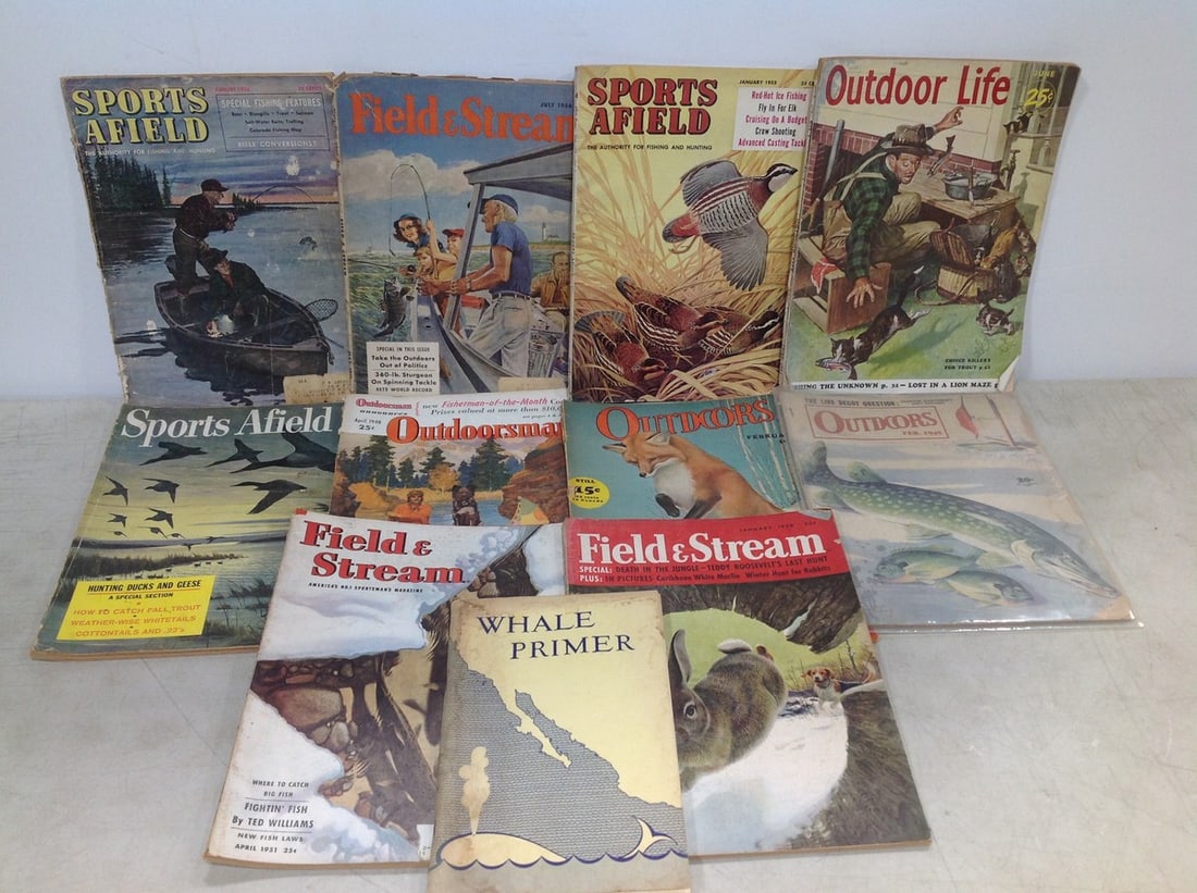 Vintage hunting magazines(Field & Stream, Outdoor Life, and more) (1 of 1)