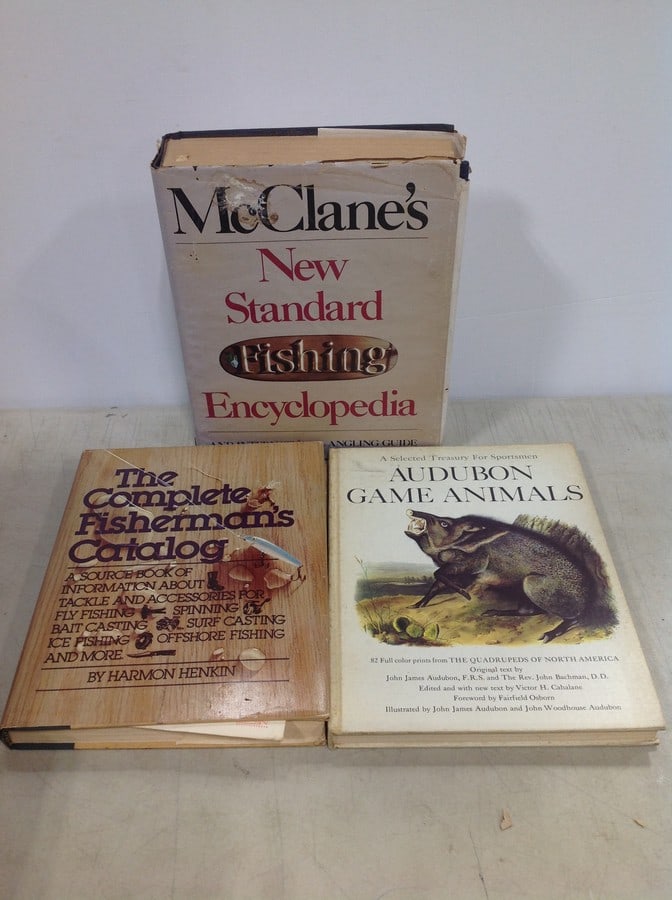 Fishing/hunting books(McClane's New Standard Fishing encyclopedia, The Complete Fisherman's catalog, (1 of 1)
