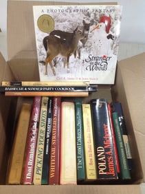 Various books(Stranger in the Woods, Picking Your Shots, How to Build Garden Structures, and more)