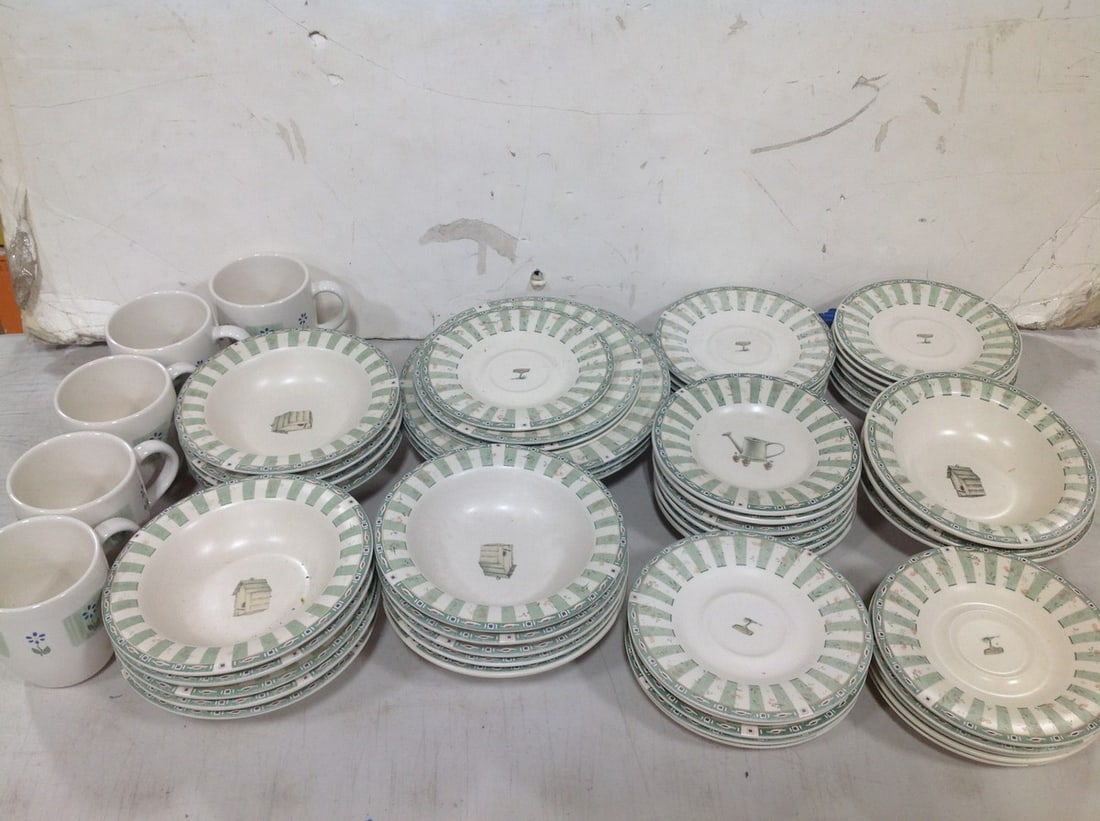 Pfaltzgraff naturewood plates, bowls, and cups(4in.tall): Pfaltzgraff naturewood plates, bowls, and cups(4in.tall)