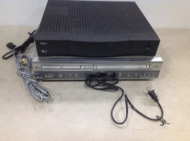 RCA DirecTV receiver and Zenith video casette recorder