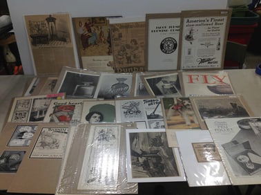 Vintage 1800's/1900s advertising