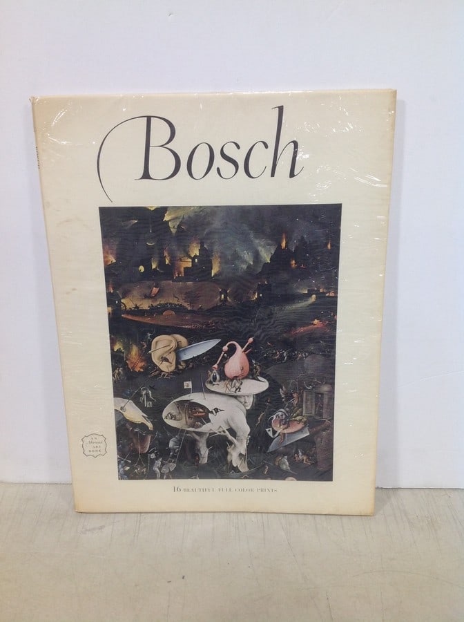 An Abrams art book Bosch(16 beautiful color prints) (1 of 1)