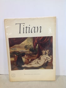 An Abrams art book Titian(16 beautiful color prints)