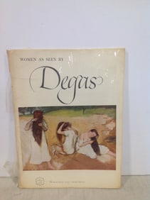 An Abrams art book Women as seen by Degas(16 beautiful color prints)