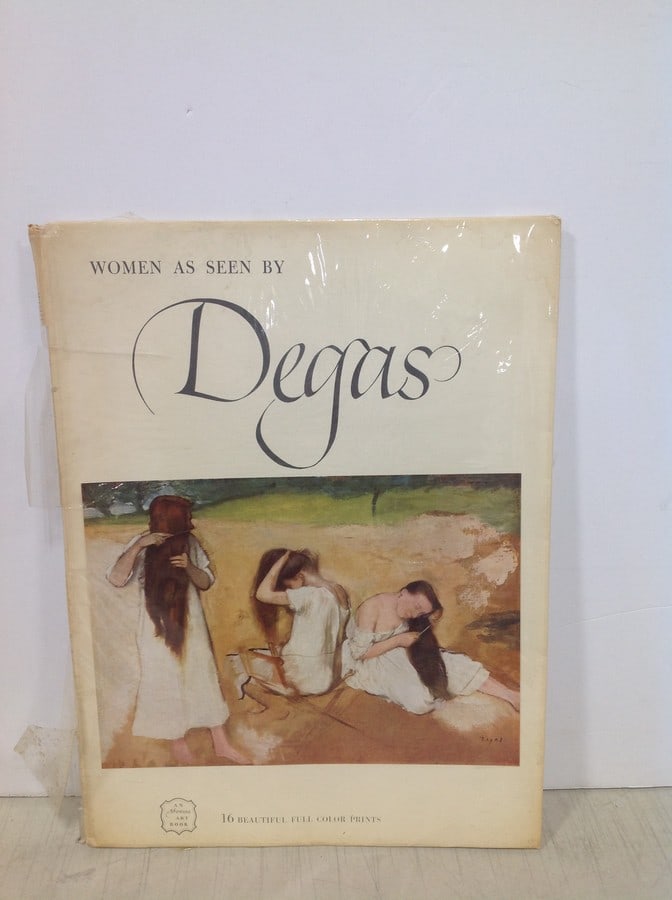 An Abrams art book Women as seen by Degas(16 beautiful color prints) (1 of 1)