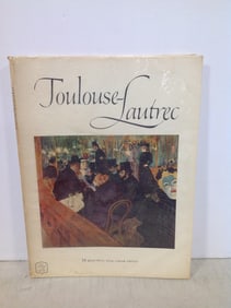 An Abrams art book Toulose-Lautrec(16 beautiful color prints)