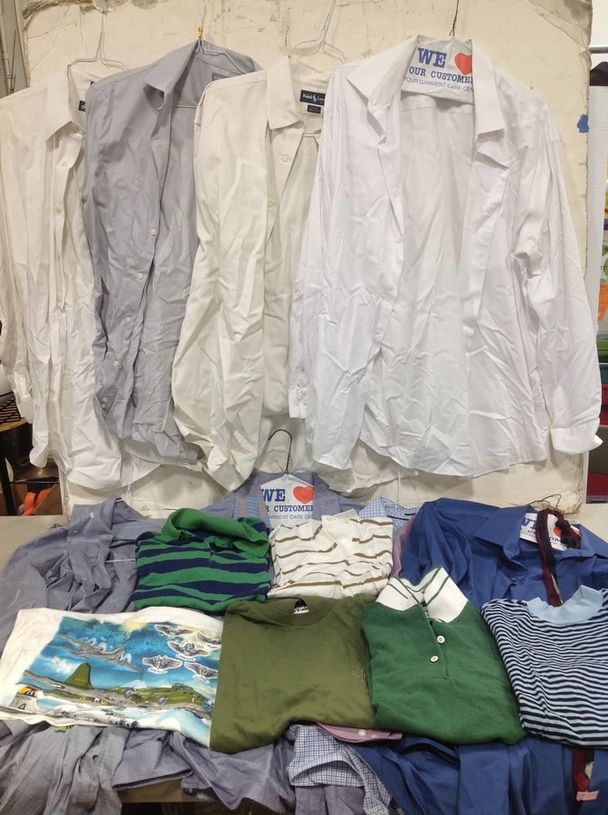Dress shirts and tshirts(various sizes): Dress shirts and tshirts(various sizes)