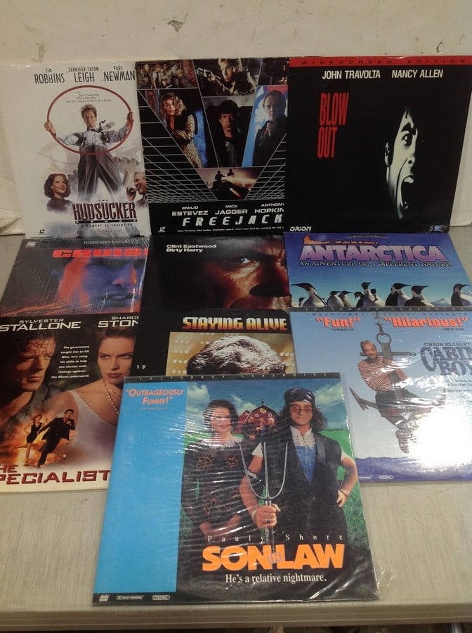 Various Laserdiscs(Blow Out, Antarctica, Cabin Boy, and more) (1 of 1)