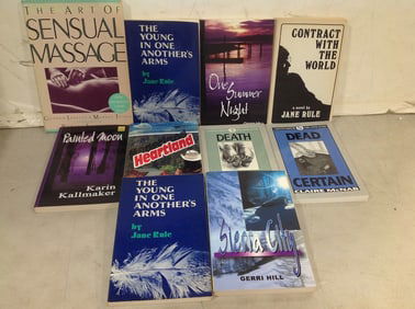 Various books(Heartland, Sierra City, One Summer Night, and more)