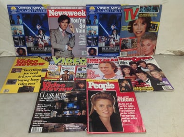 Various magazines(Newsweek, People, Soap Opera, and more)