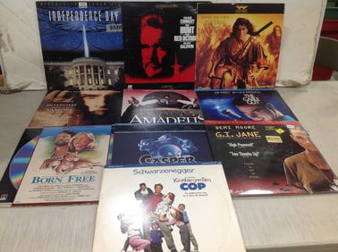 Various Laserdiscs(The Last of the Mohicans, The Cable Guy, Casper, and more)