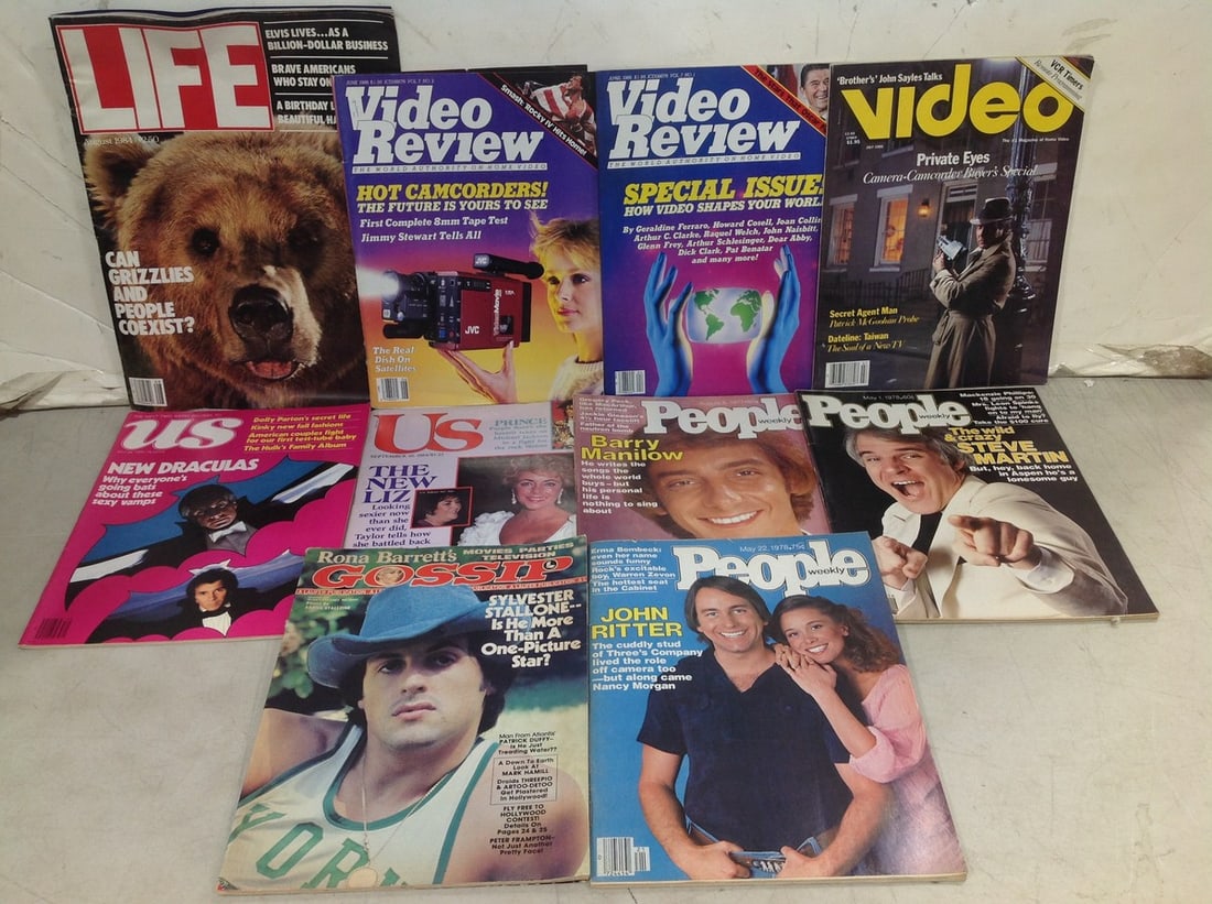 Various magazines(Video Review, Life, People, and more): Various magazines(Video Review, Life, People, and more)