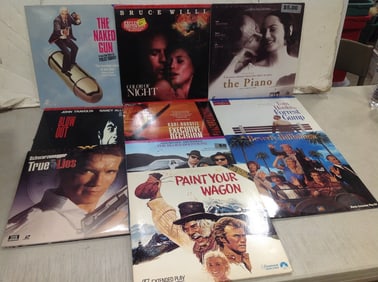 Various Laserdiscs(The Piano, Forrest Gump, Color of Night, and more)