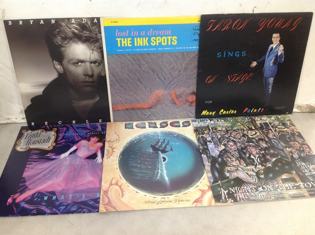 Vintage records(Rod Stewart, Linda Ronstadt, and more): Vintage records(Rod Stewart, Linda Ronstadt, and more)