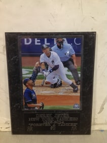 Derek Jeter NY Yankees 1995-2014 Forever a Yankee wall plaque(12in.x15in.)