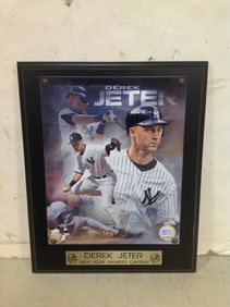 Derek Jeter NY Yankees Captain wall plaque(10.5in.x13in.)