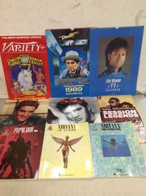 Vintage calendars, magazines, and more(Elvis, Ringling Bros. Barnum and Bailey, Nirvana, and more)