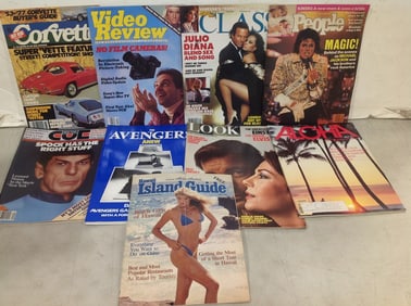 Various magazines(Aloha, People, Video Review, and more)