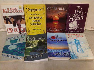 Vintage books(The Scorpion, The Cottage, Lessons in Murder, and more)