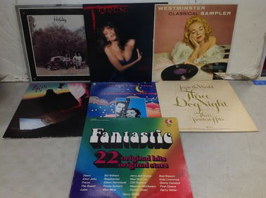 Vintage records(Carly Simon, Styx, and more)