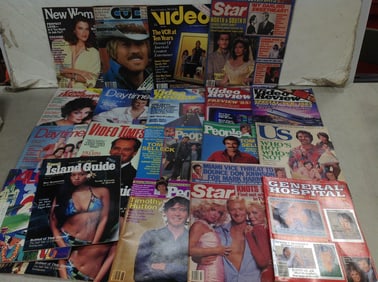Various magazines(Video Review, People, Island Guide, and more)