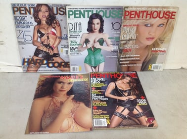 Various magazines(Penthouse and more)