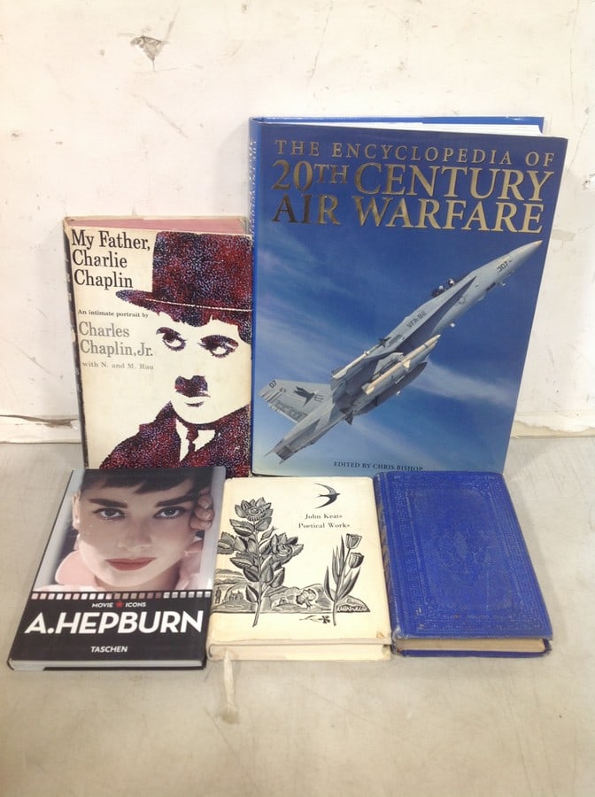 Vintage books(My Father Charlie Chaplin, A. Hepburn, and more): Vintage books(My Father Charlie Chaplin, A. Hepburn, and more)