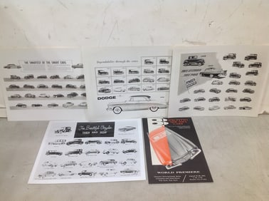 Vintage automobile advertising