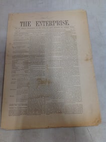 The Enterprise 1893 newspaper