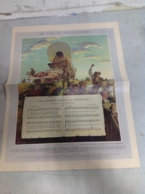 The Hymn of the Volunteers art print(16in.x21in.)