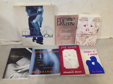 Various Erotic Books (Making Out, Girls Who Bite, The Erotic, and more)