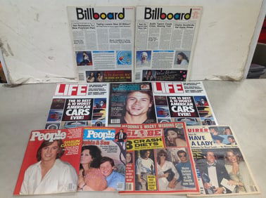 Various Magazines (Billboard, Life, People, etc)