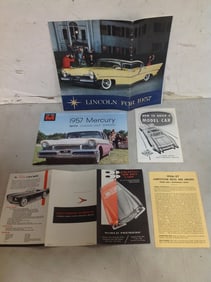 Vintage Automobile Booklets/Brochures