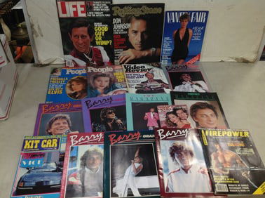 Various Magazines (Life, People, Viedeo Review, and more)
