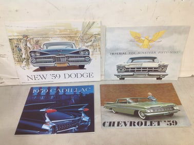 Vintage Automobile Catalogs