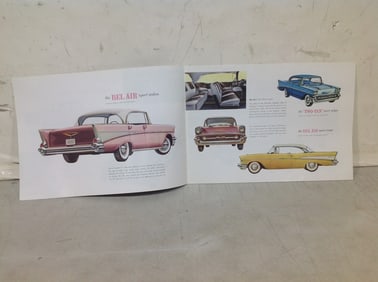 1957 Chevrolet Automobile Catalog
