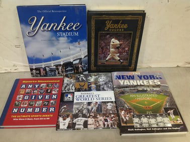 Various MLB Books (Any Given Number, Yankee Stadium, Greatest World Series, etc)