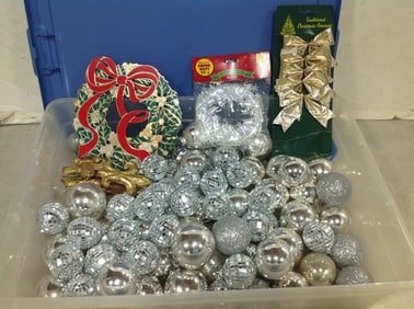 Various Christmas Ornaments, and more